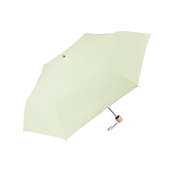 Cokage+　折りたたみ傘　3段　木手元　50cm　切り継ぎフレッシュセージ Cokage+ 折りたたみ傘 3段 木手元 50cm 切り継ぎフレッシュ